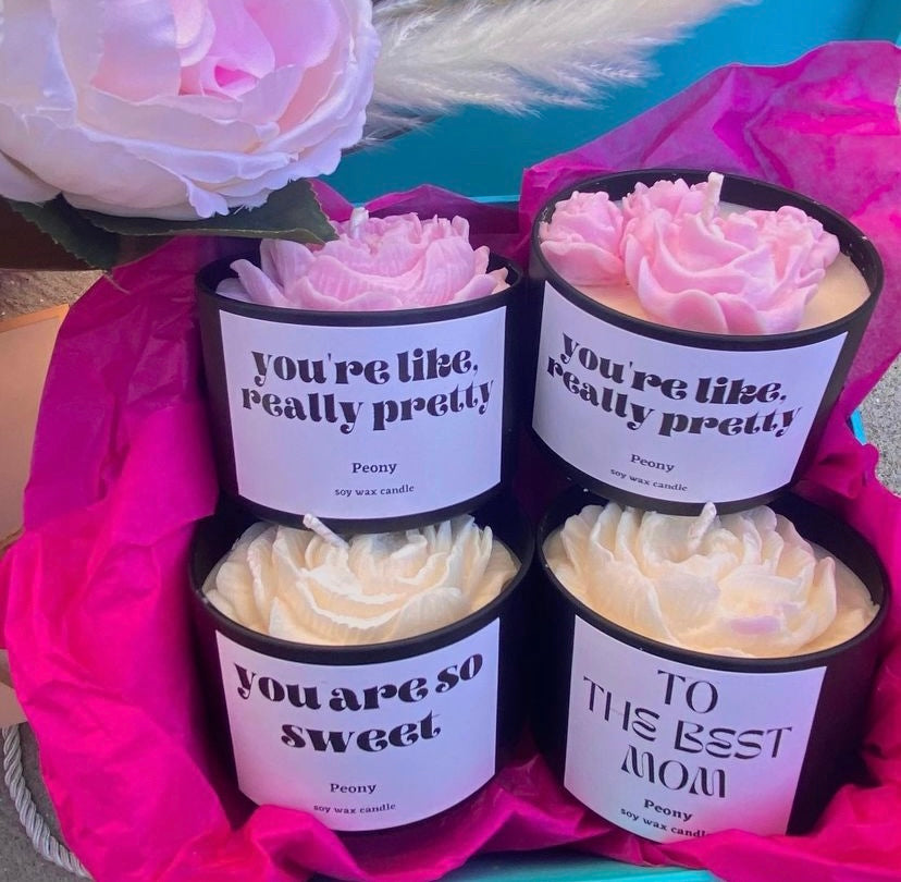 Peony Candle
