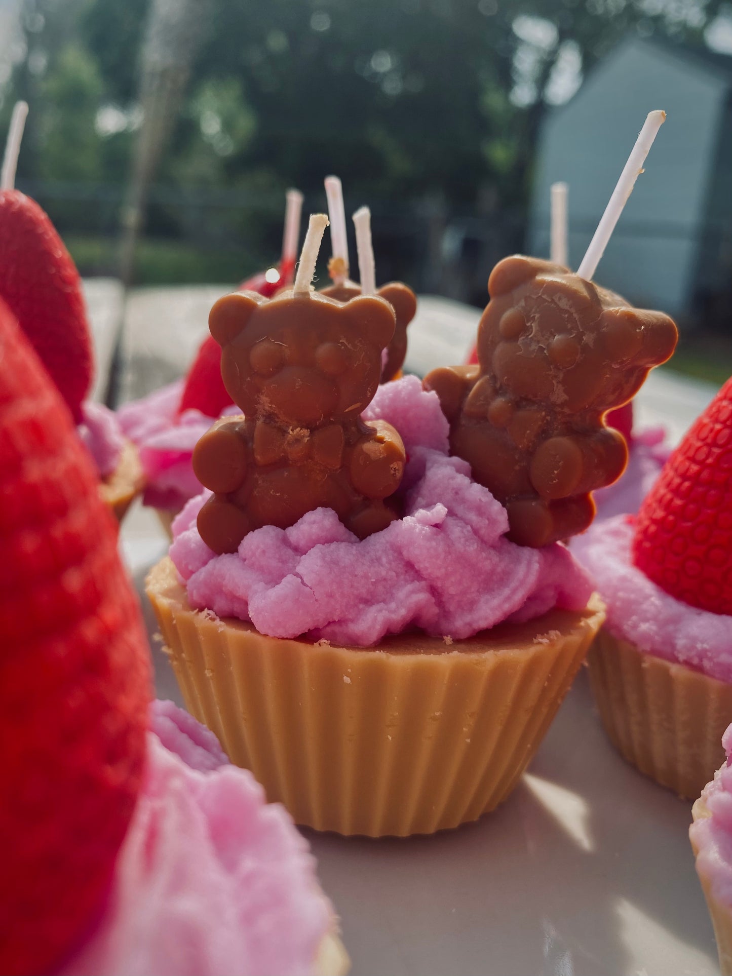 Cupcake Candle Favor